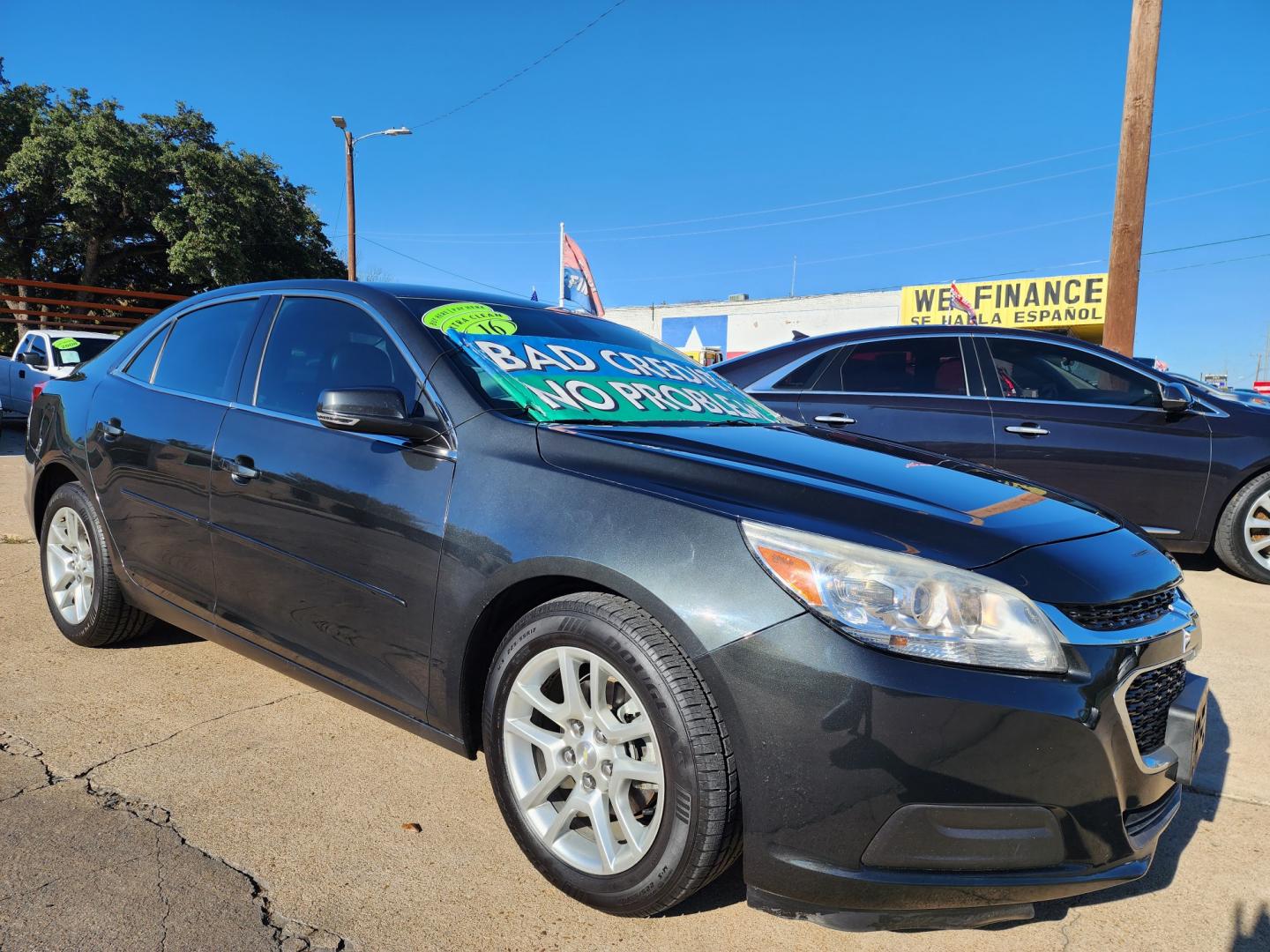 2016 BLACK Chevrolet Malibu Limited LIMITED LT (1G11C5SA2GU) , AUTO transmission, located at 2660 S.Garland Avenue, Garland, TX, 75041, (469) 298-3118, 32.885551, -96.655602 - Photo#1